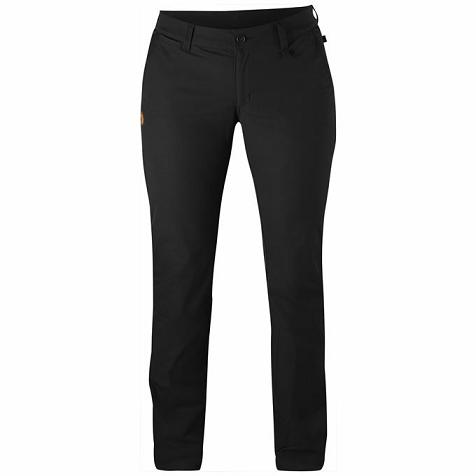 Fjallraven Abisko Hiking Pants Black Singapore For Women (SG-778097)